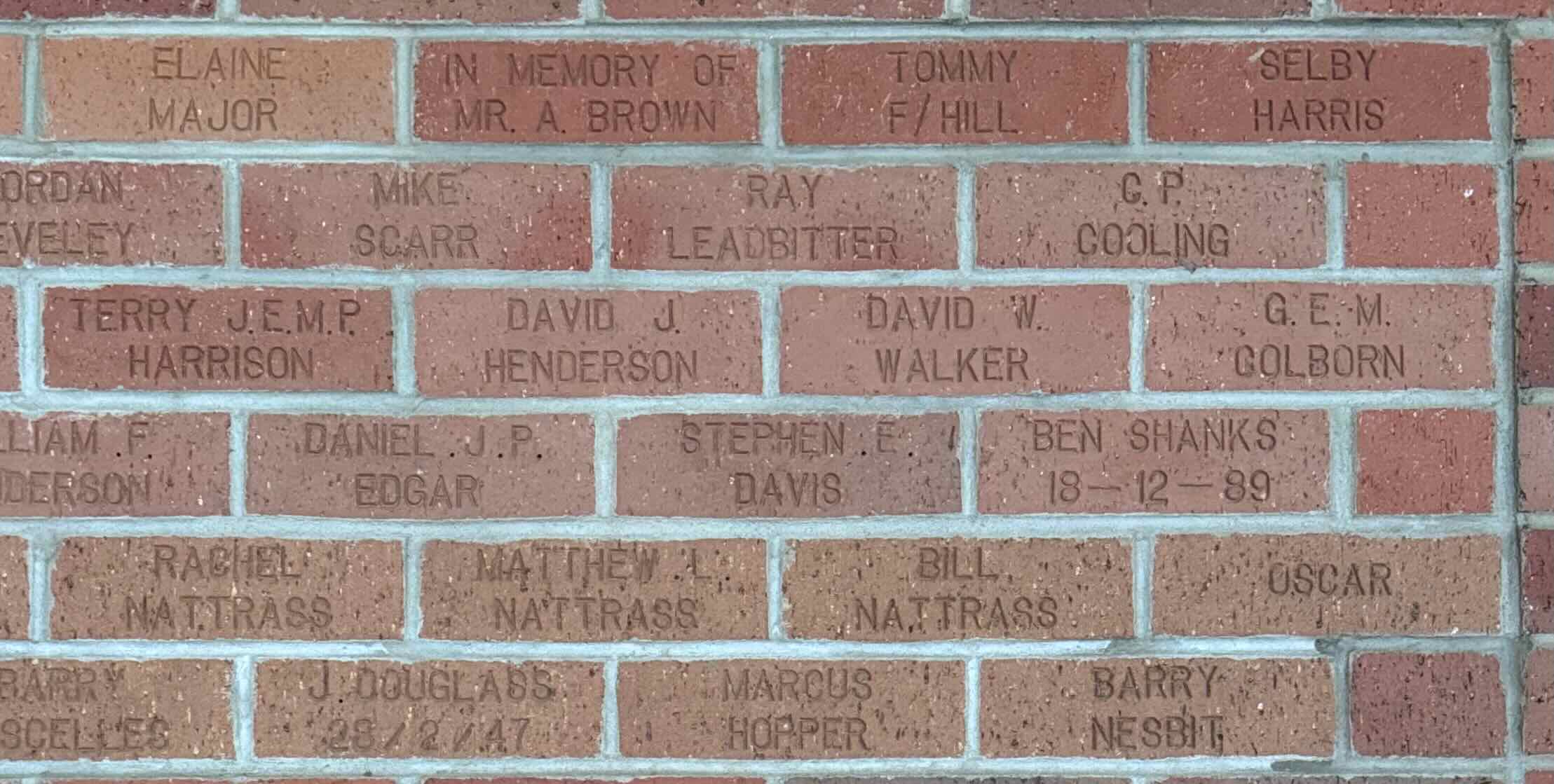Image of brick for BILL NATTRASS