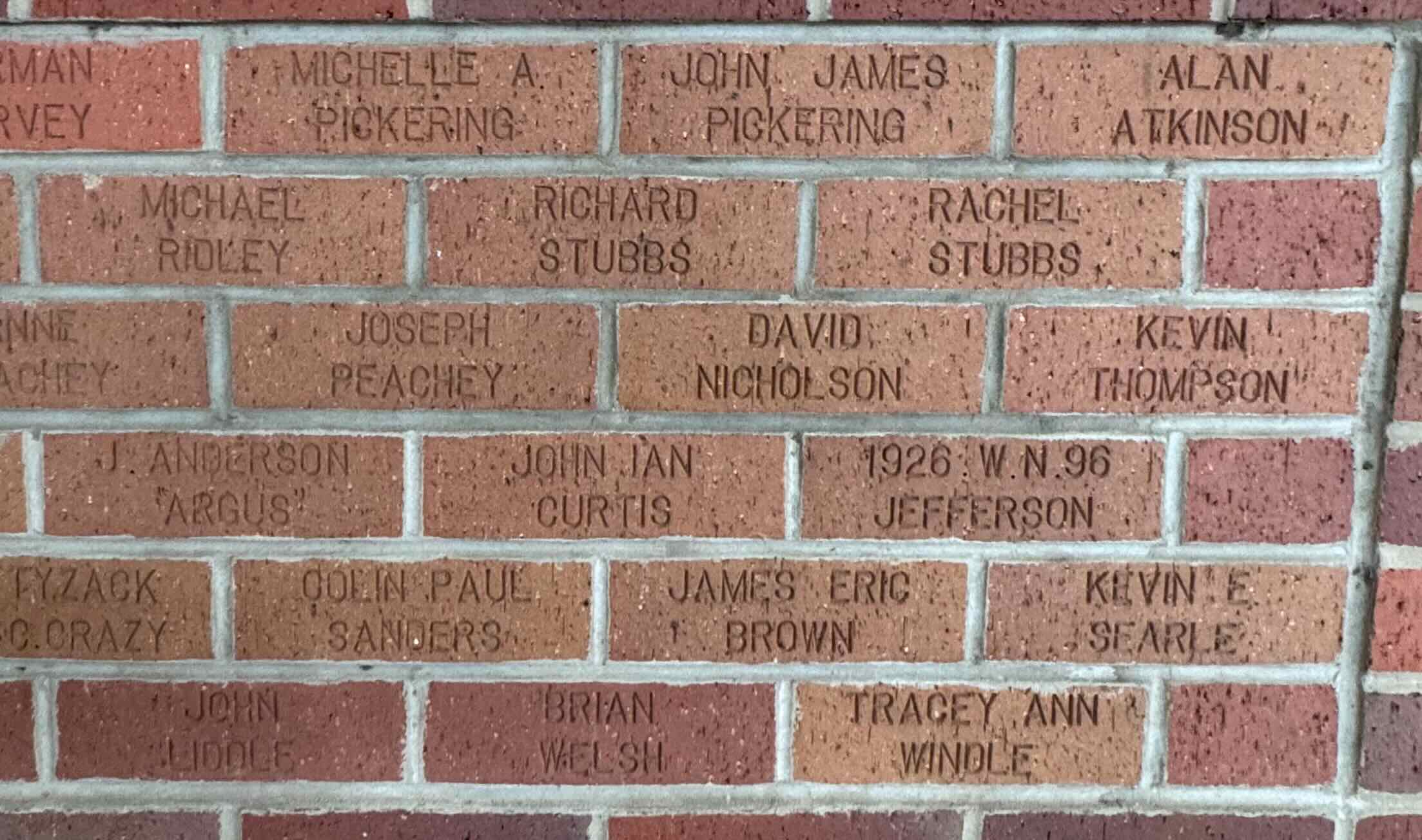 Image of brick for CON. PAUL SANDERS