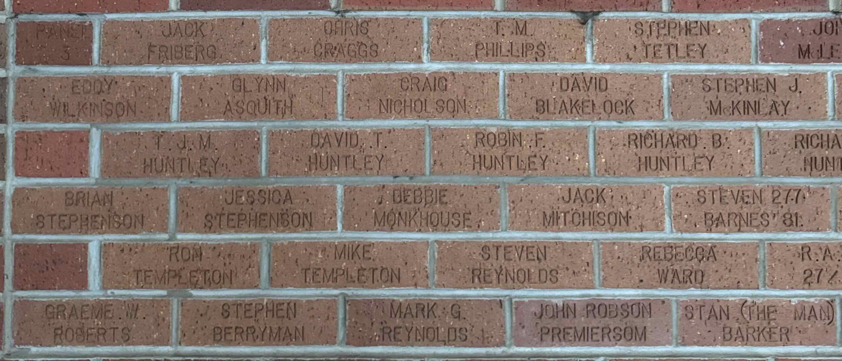 Image of brick for CHRIS CRAGGS