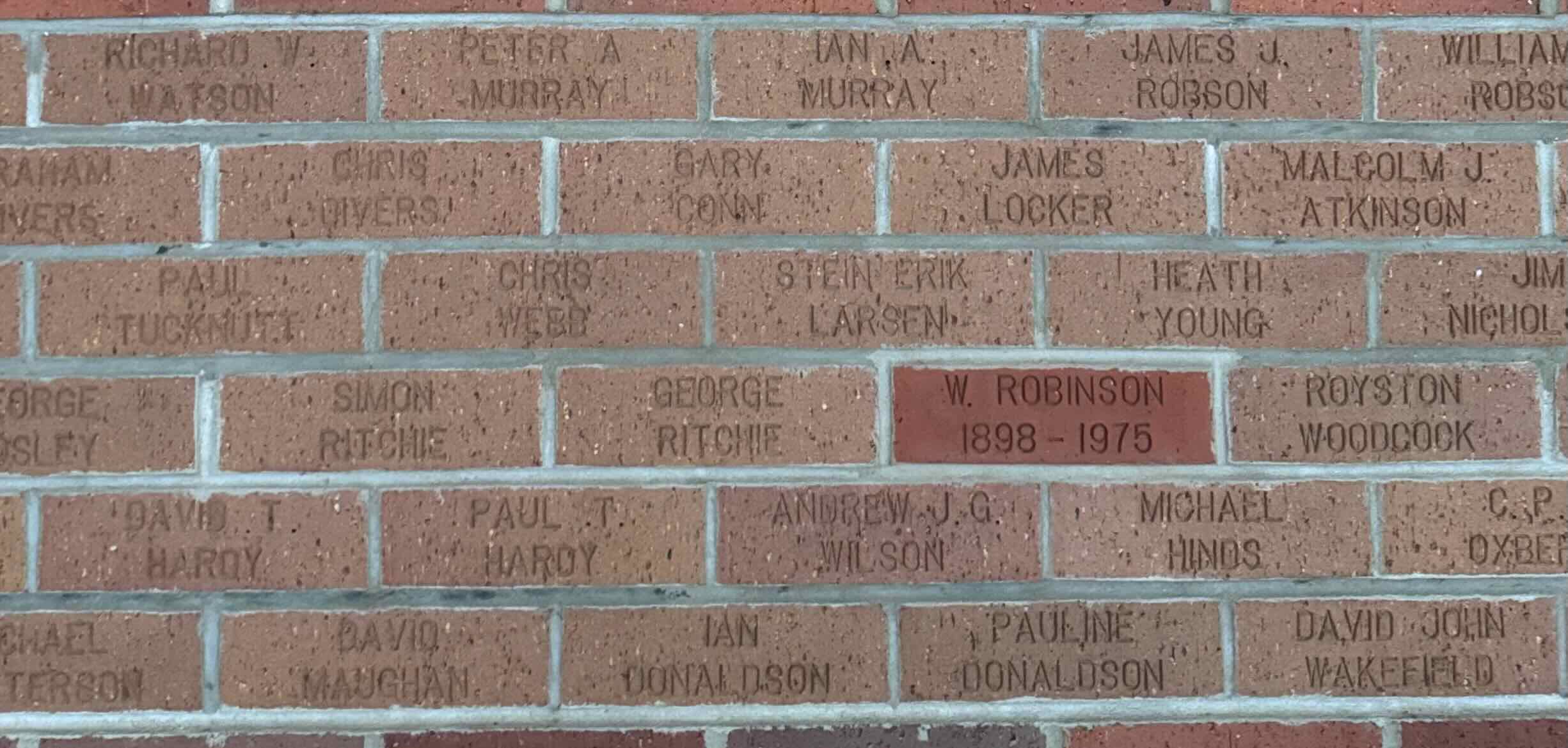 Image of brick for DAVID JOHN WAKEFIELD