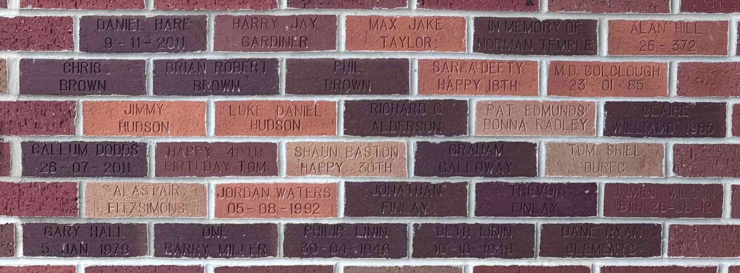 Image of brick for TOM SHIEL DURFC