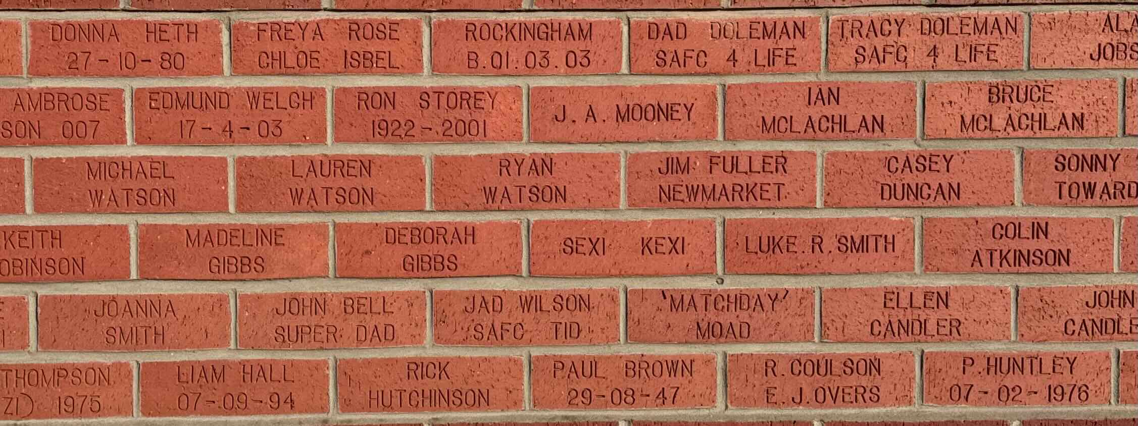 Image of brick for JIM FULLER NEWMARKET