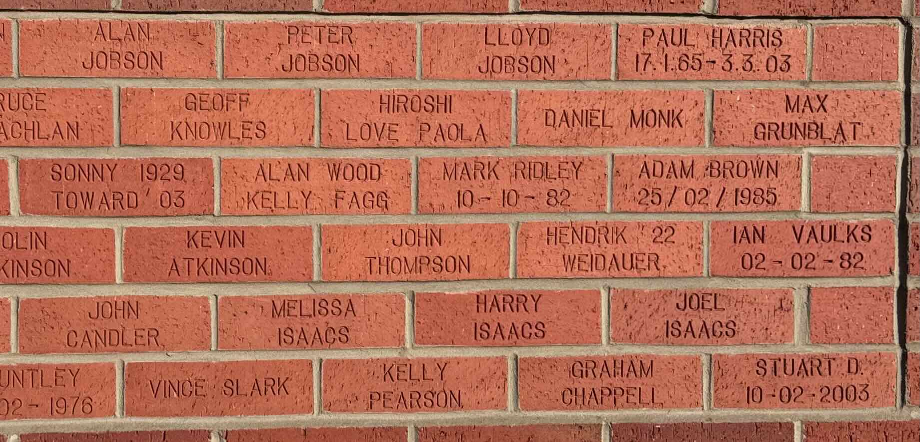 Image of brick for JOHN THOMPSON
