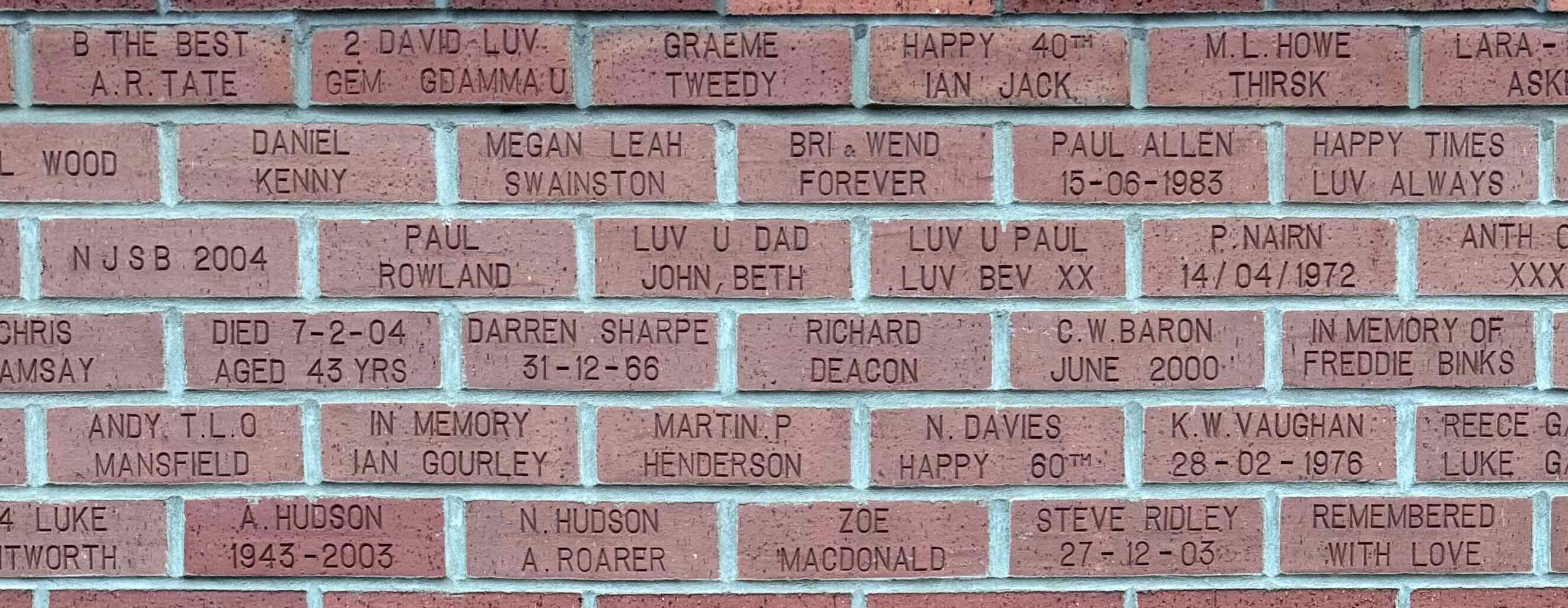 Image of brick for HAPPY TIMES LUV ALWAYS