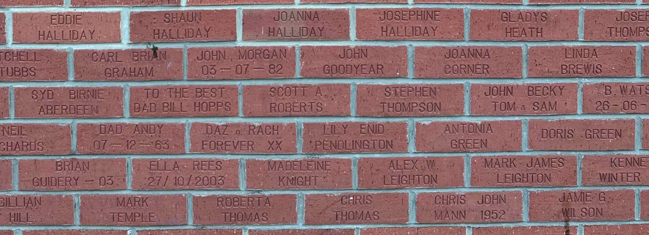 Image of brick for GLADYS HEATH