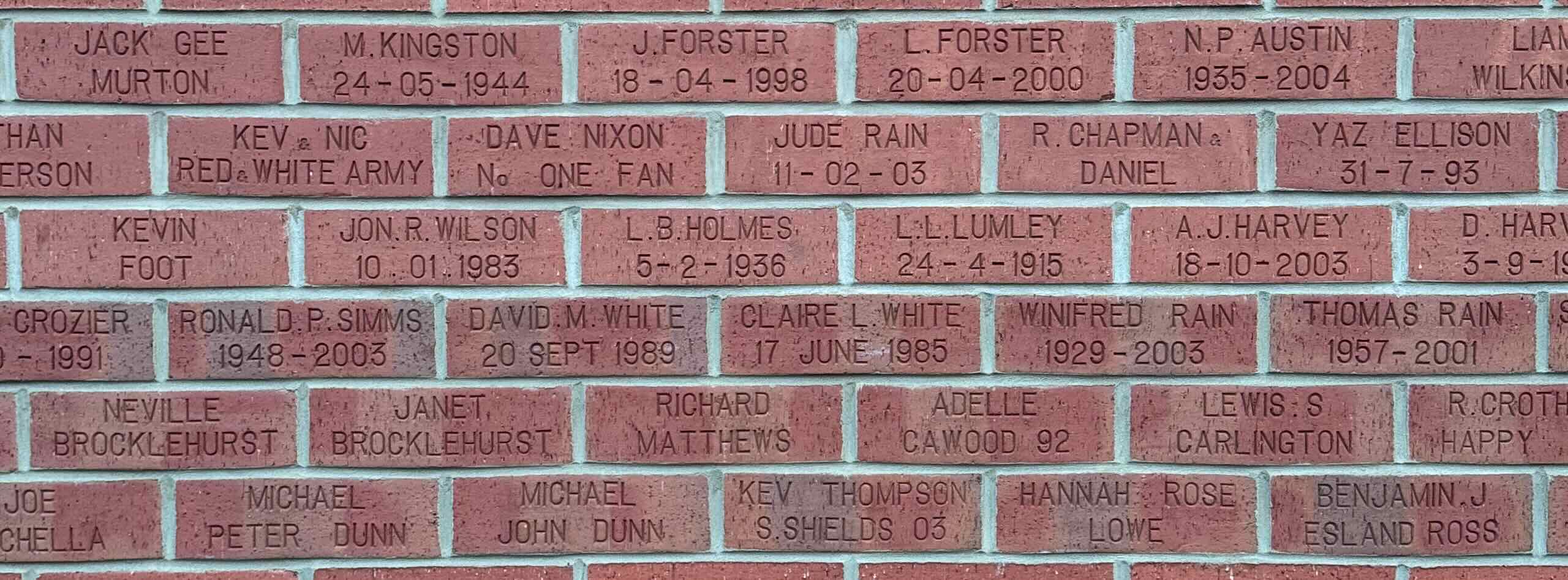 Image of brick for HANNAH ROSE LOWE