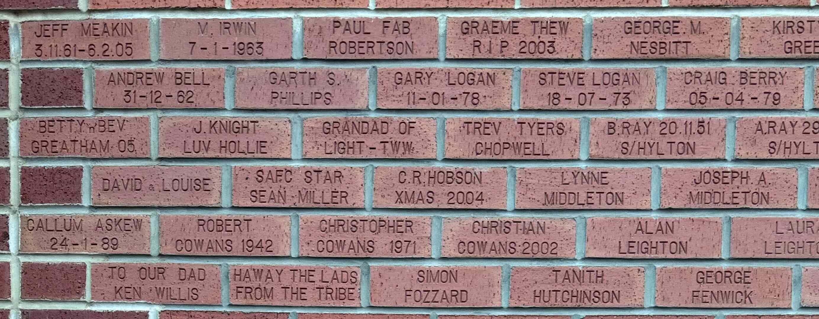 Image of brick for CRAIG BERRY 05-04-79