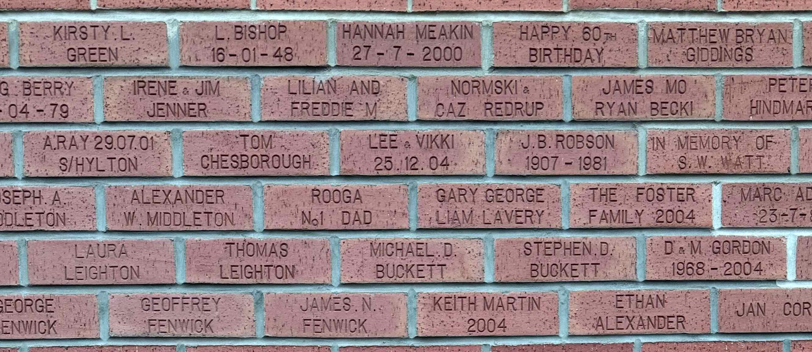 Image of brick for IRENE & JIM JENNER