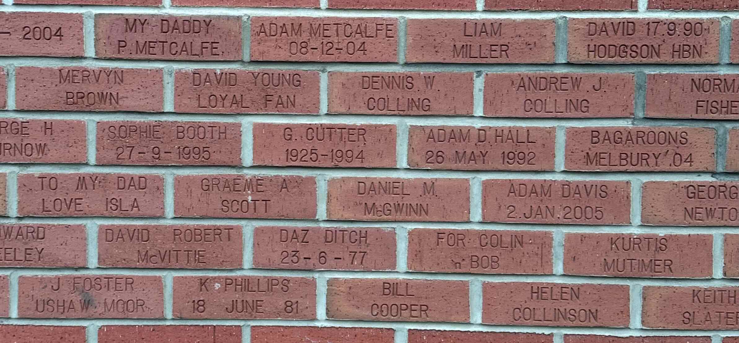 Image of brick for DENNIS W. COLLING