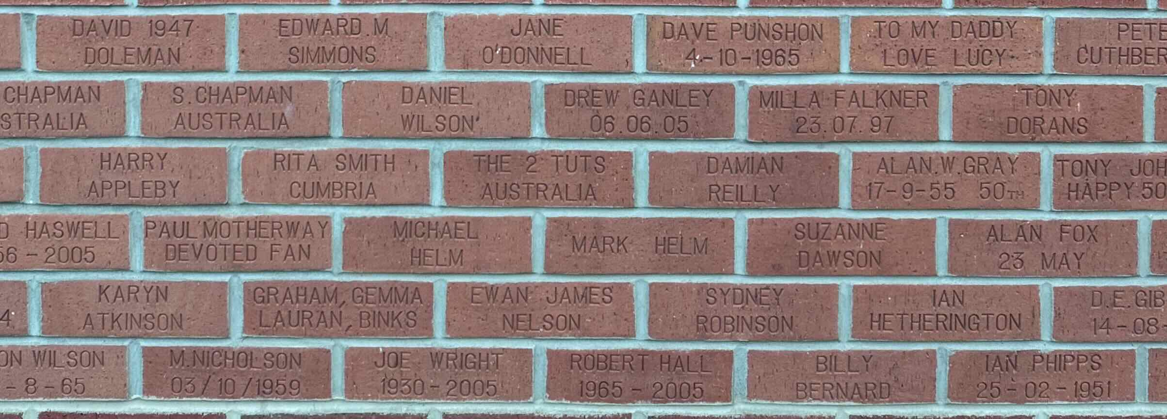Image of brick for DAVID 1947 DOLEMAN