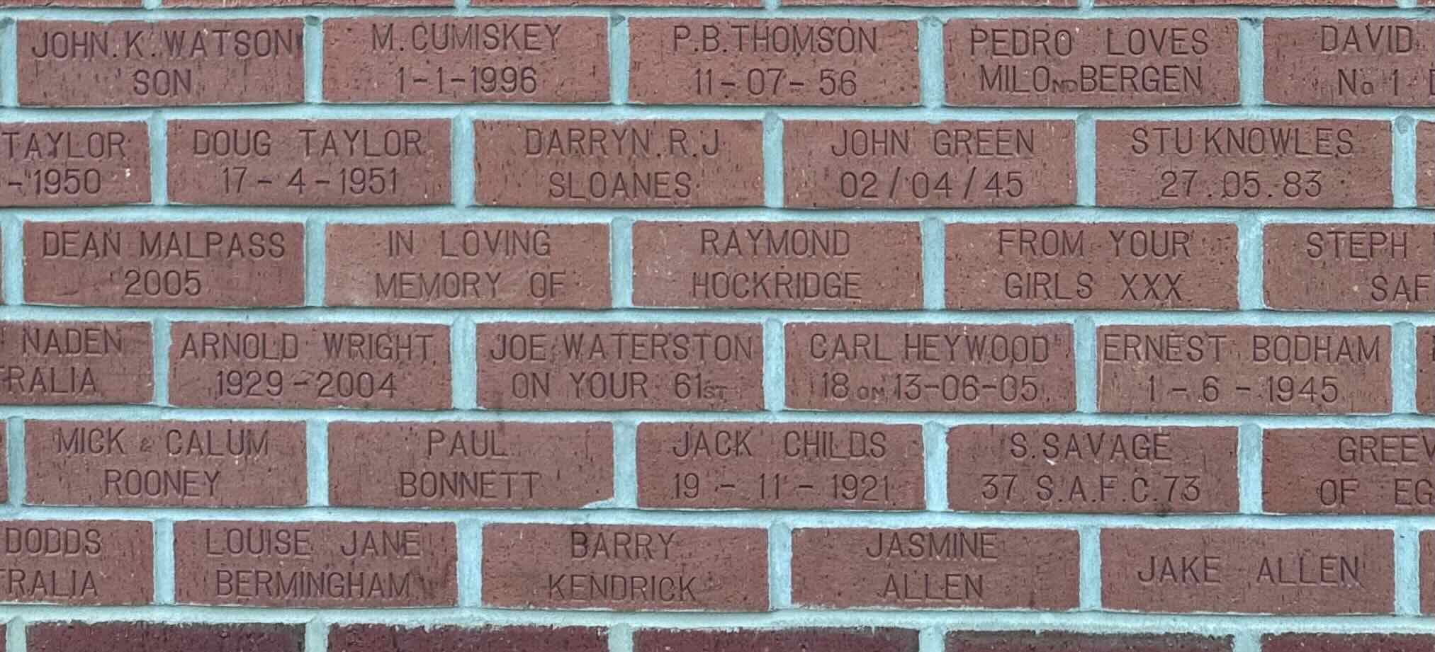 Image of brick for CARL HEYWOOD 18 ON 13-06-05