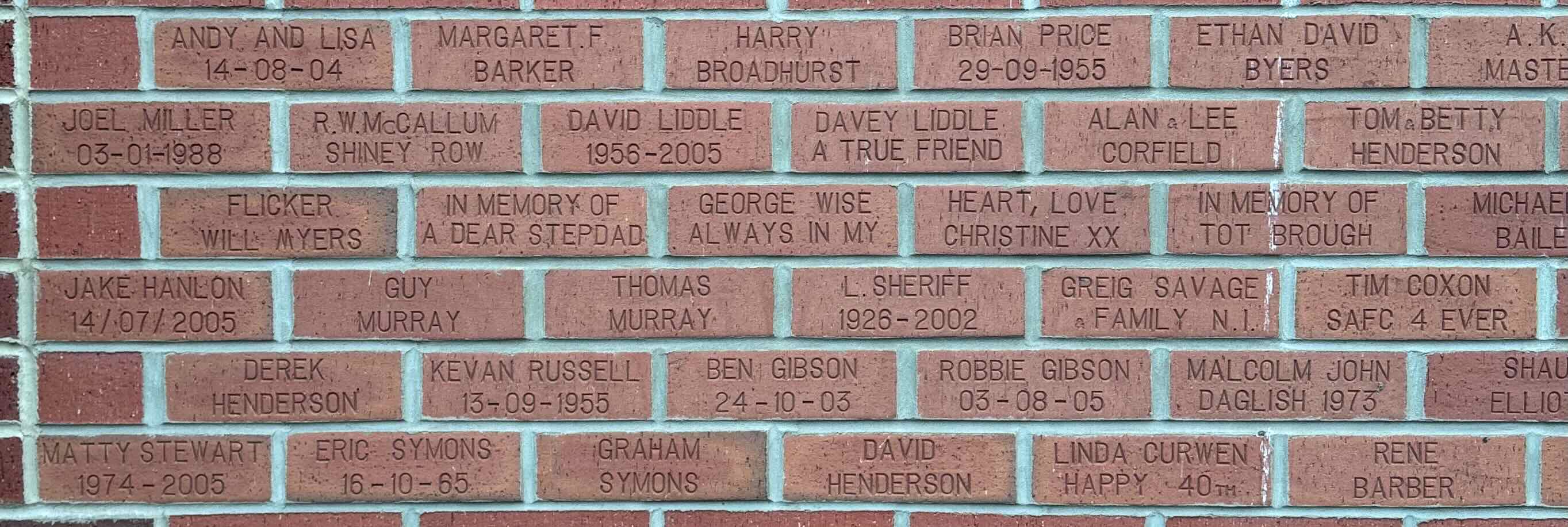 Image of brick for R.W.McCALLUM SHINEY ROW