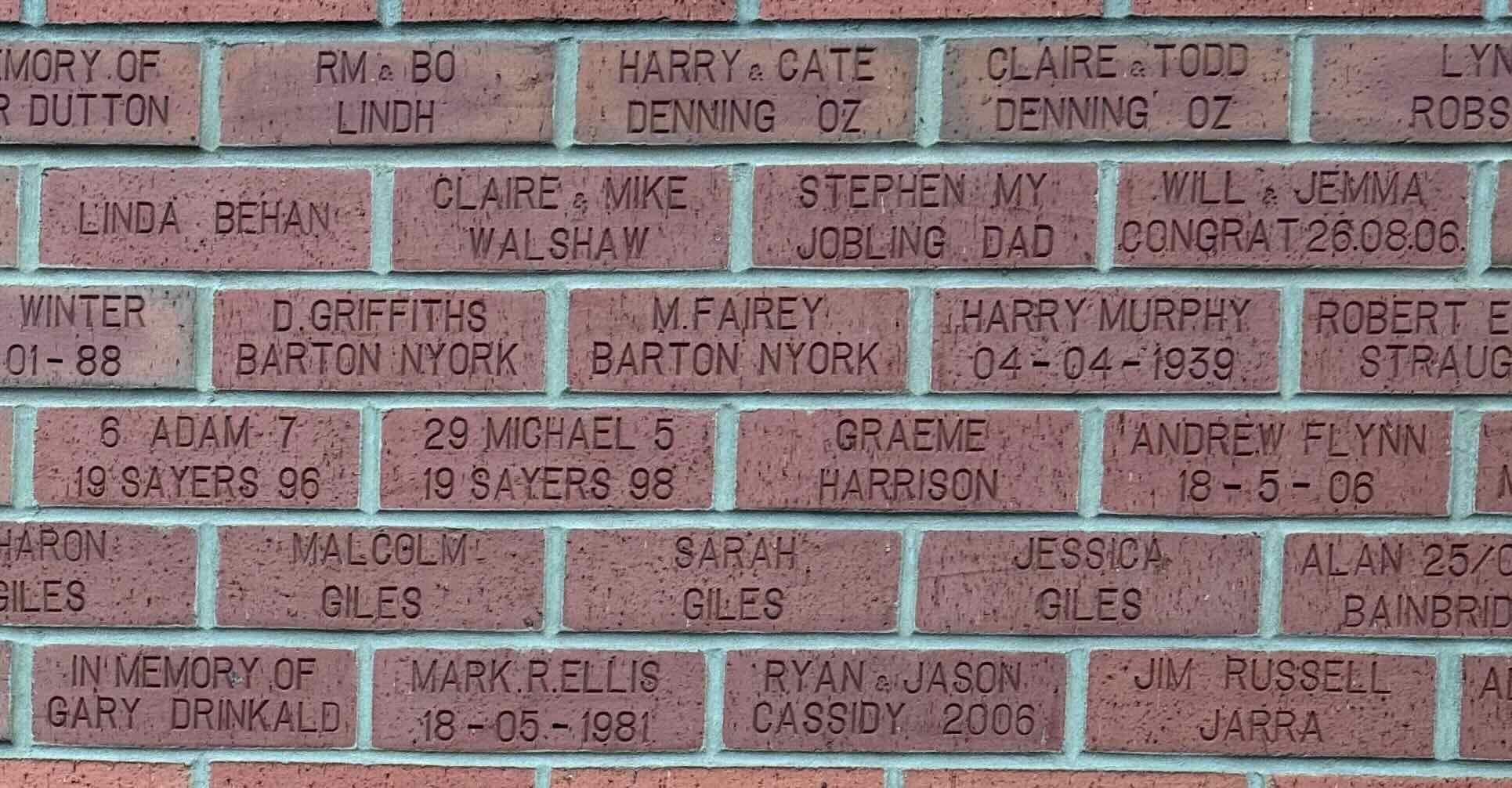 Image of brick for STEPHEN MY JOBLING DAD