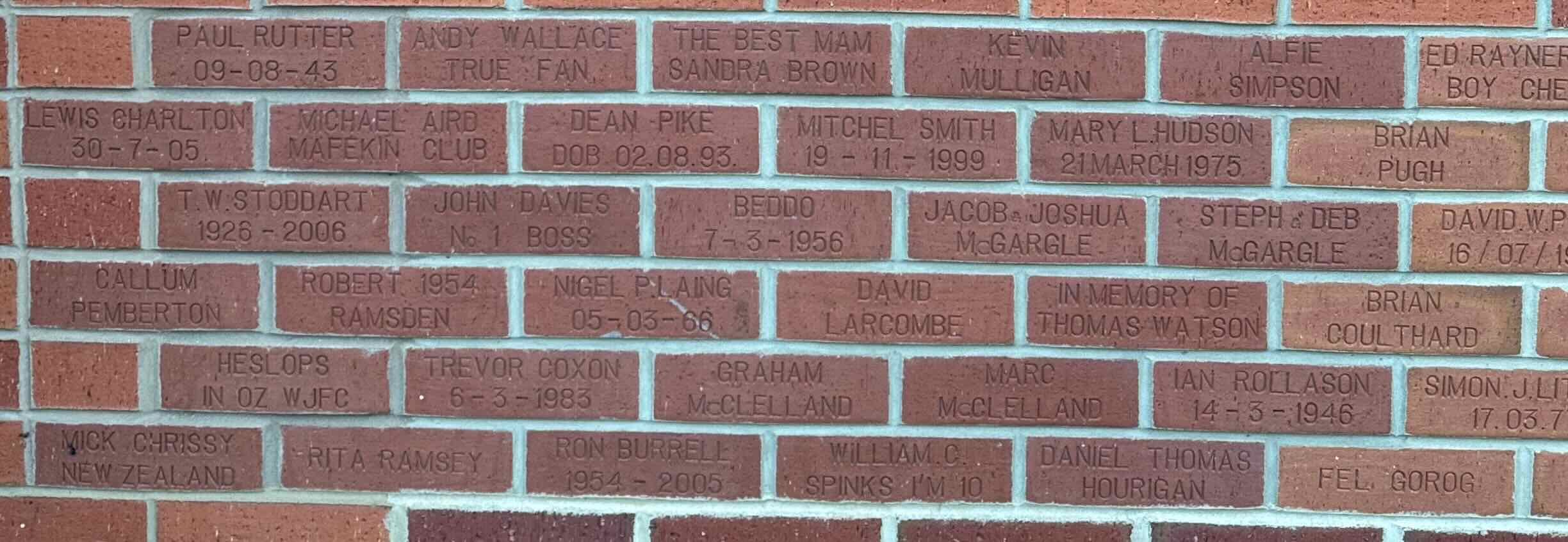 Image of brick for PAUL RUTTER 09-08-43