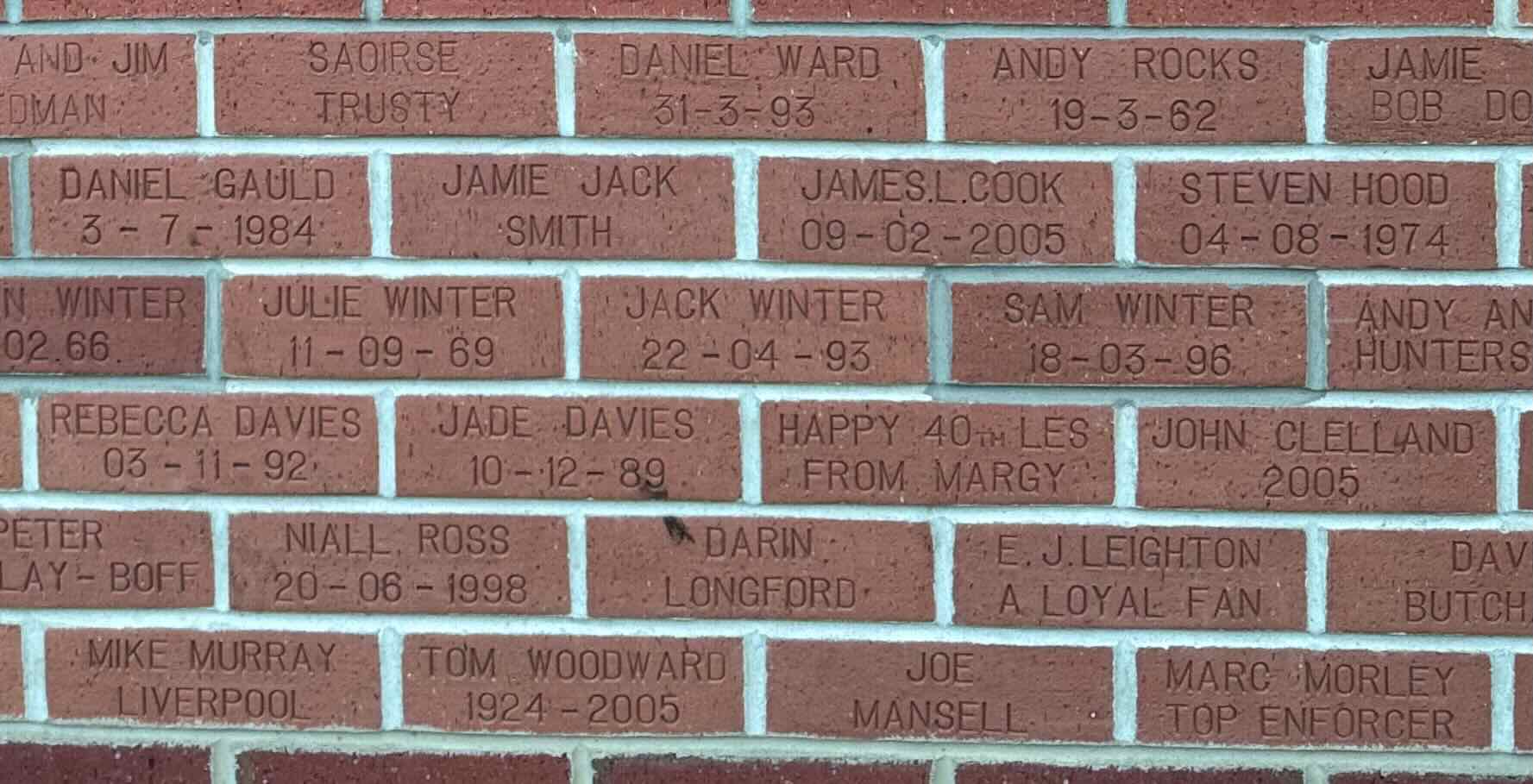 Image of brick for ANDY ROCKS 19-3-62