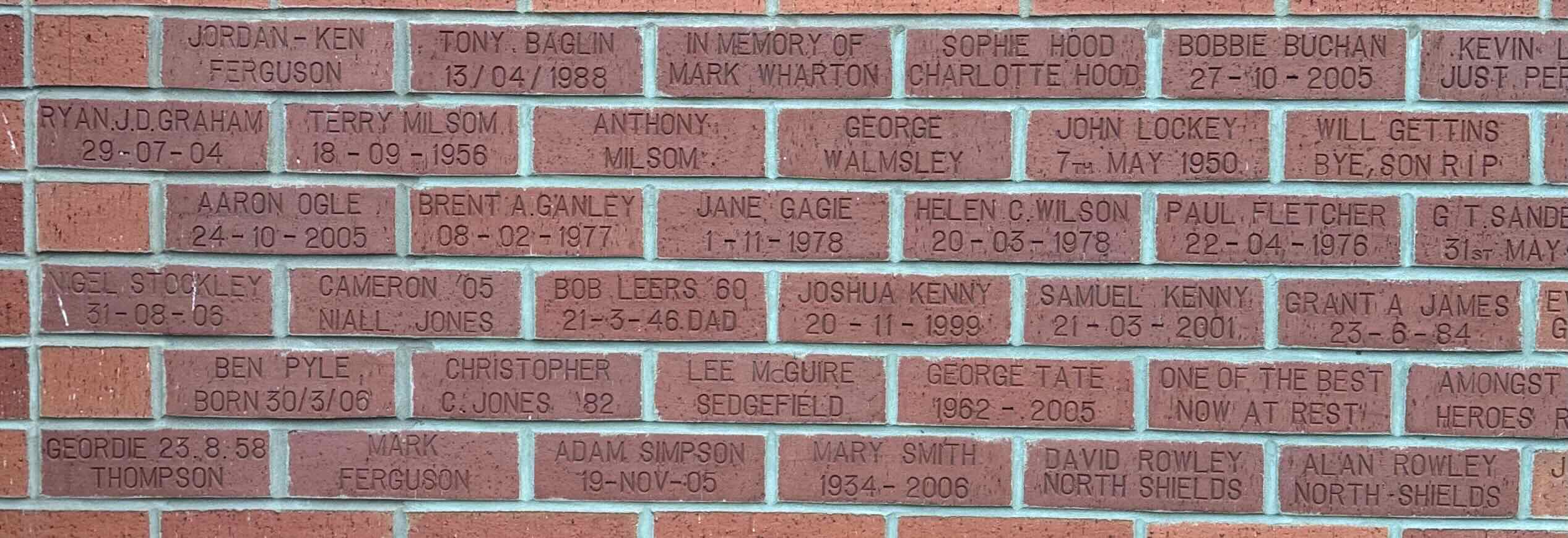 Image of brick for IN MEMORY OF MARK WHARTON