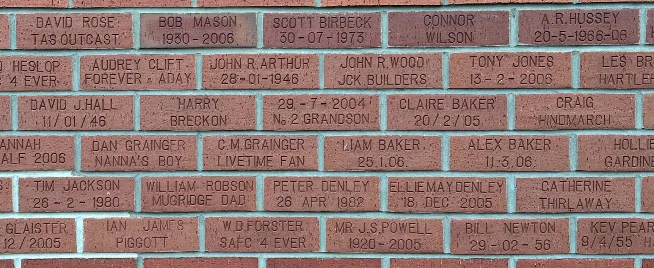 Image of brick for HARRY BRECKON