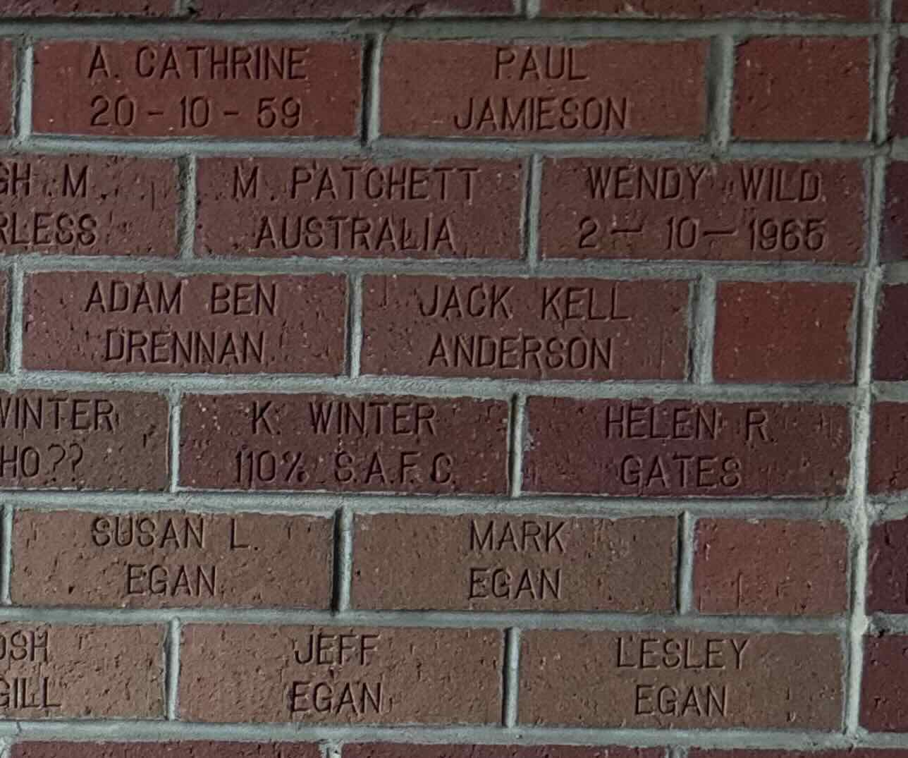 Image of brick for JEFF EGAN