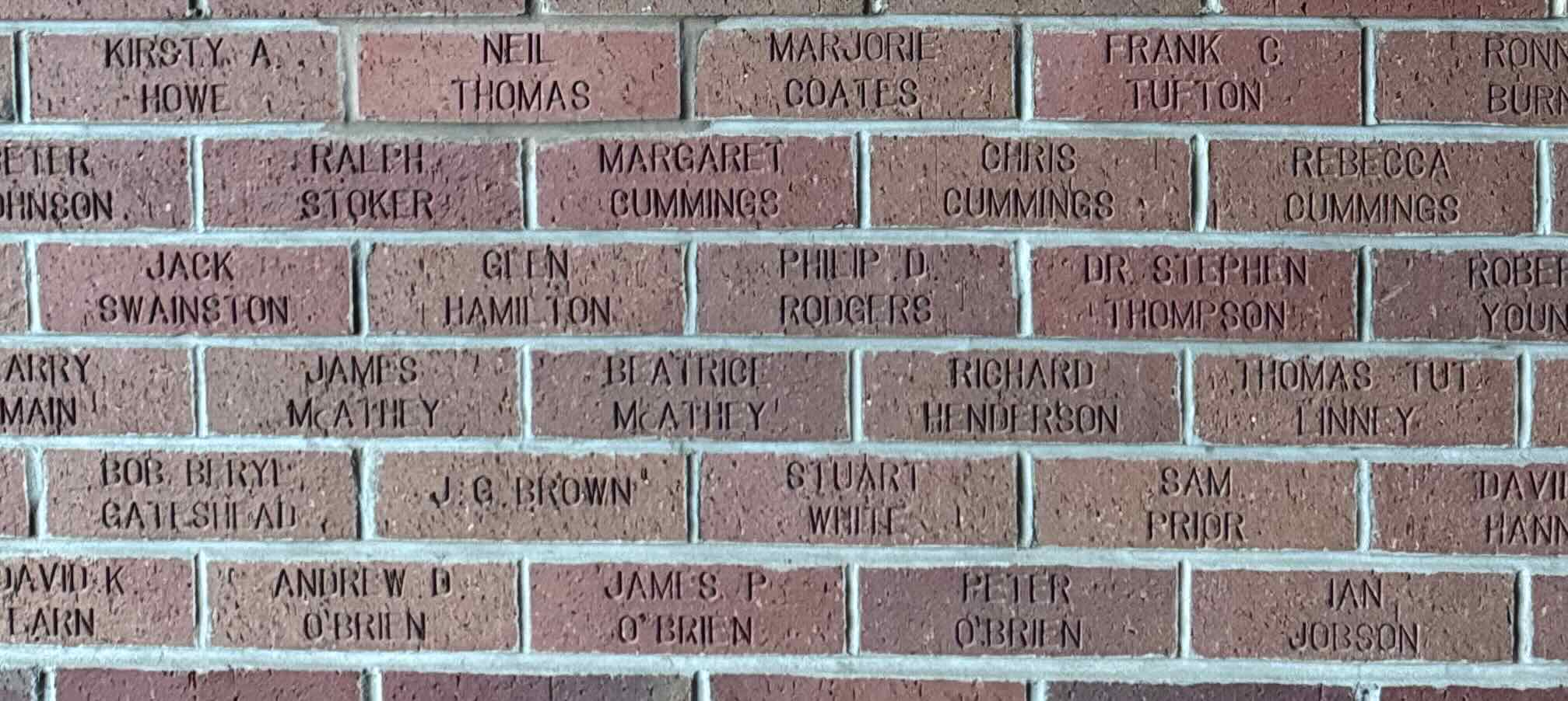 Image of brick for FRANK C. TUFTON