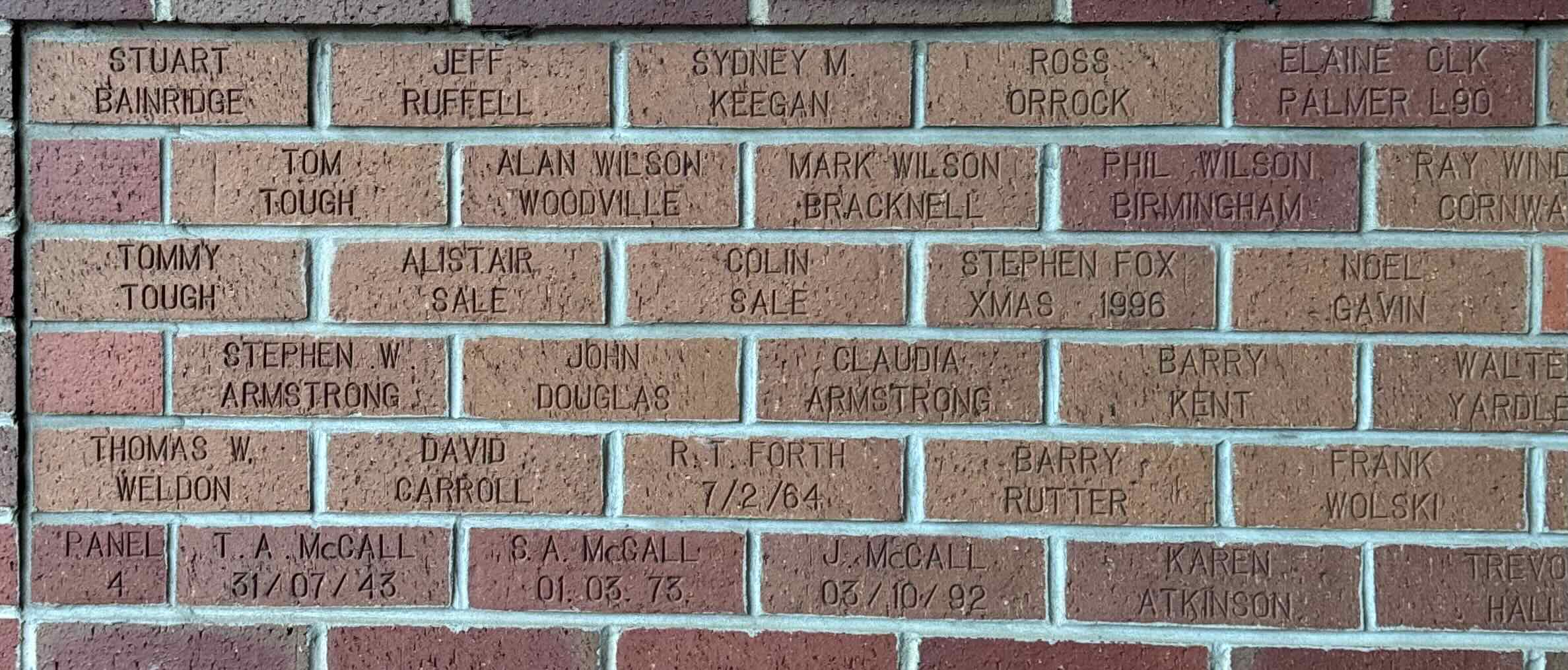 Image of brick for JEFF RUFFELL