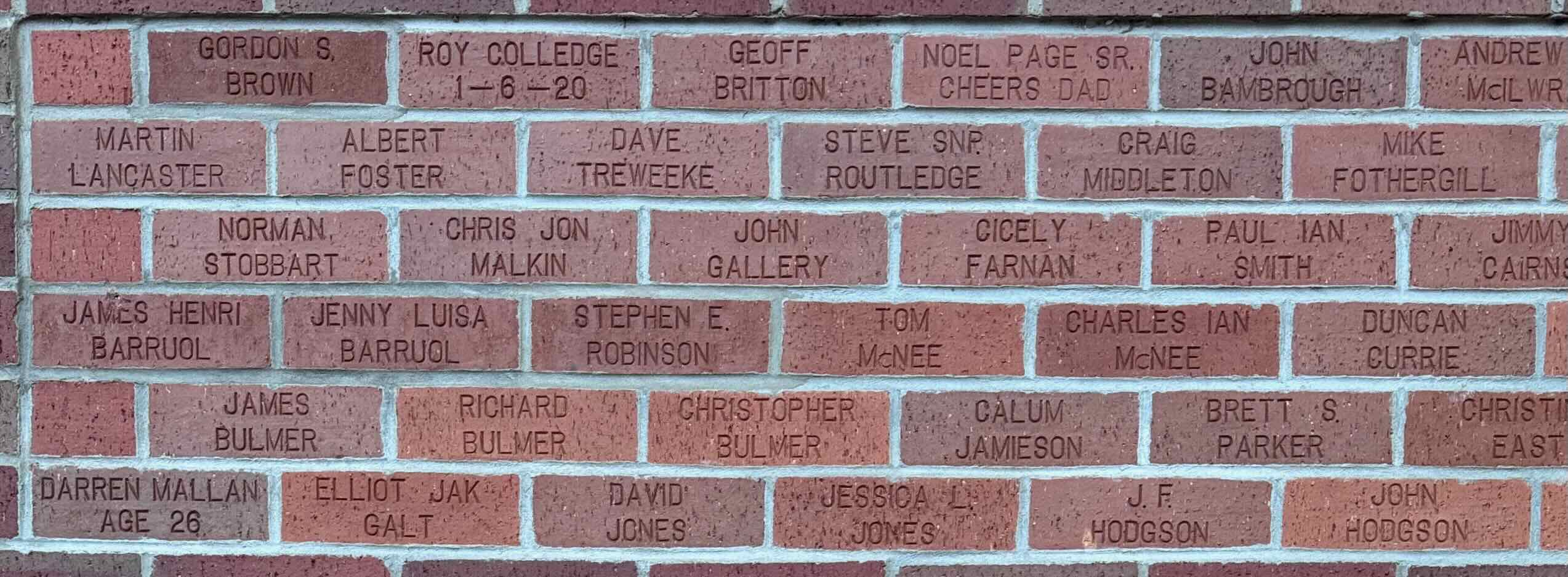 Image of brick for ROY COLLEDGE 1-6-20