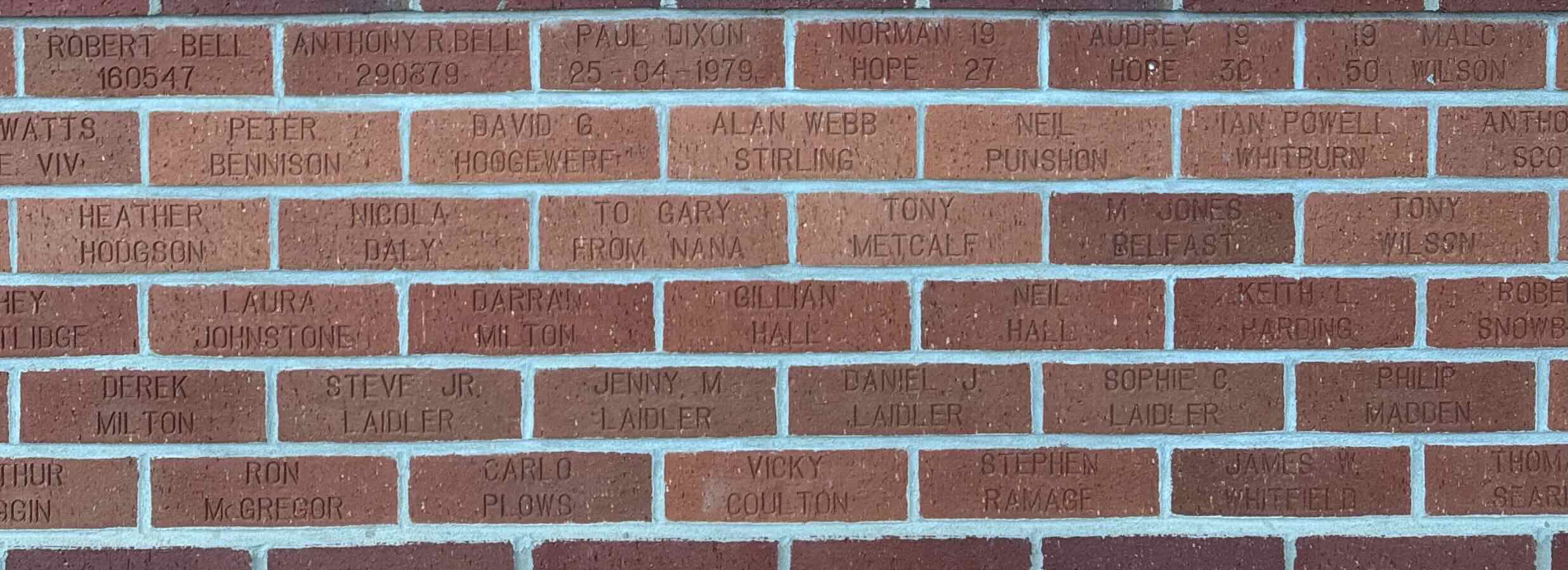 Image of brick for ANTHONY R. BELL 290379
