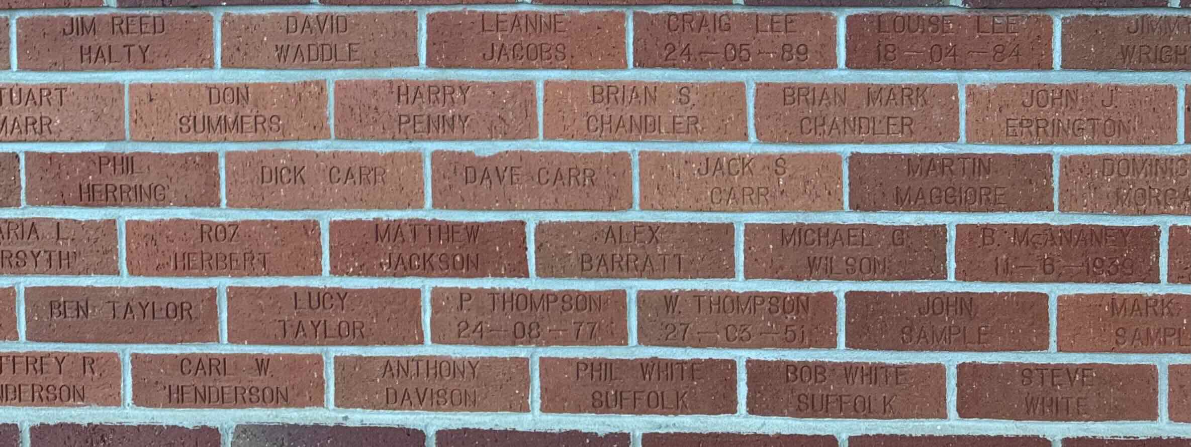 Image of brick for DAVID WADDLE