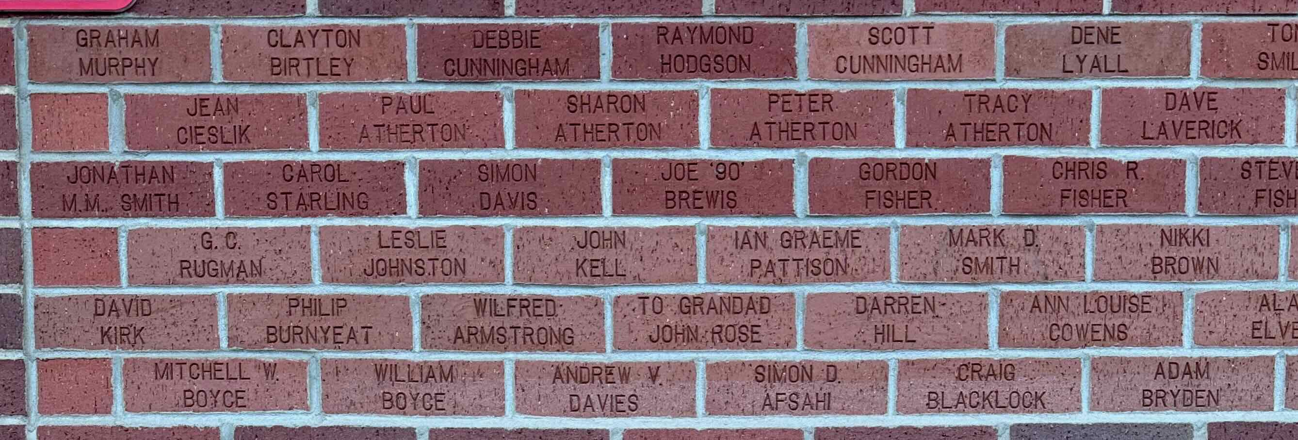 Image of brick for SHARON ATHERTON