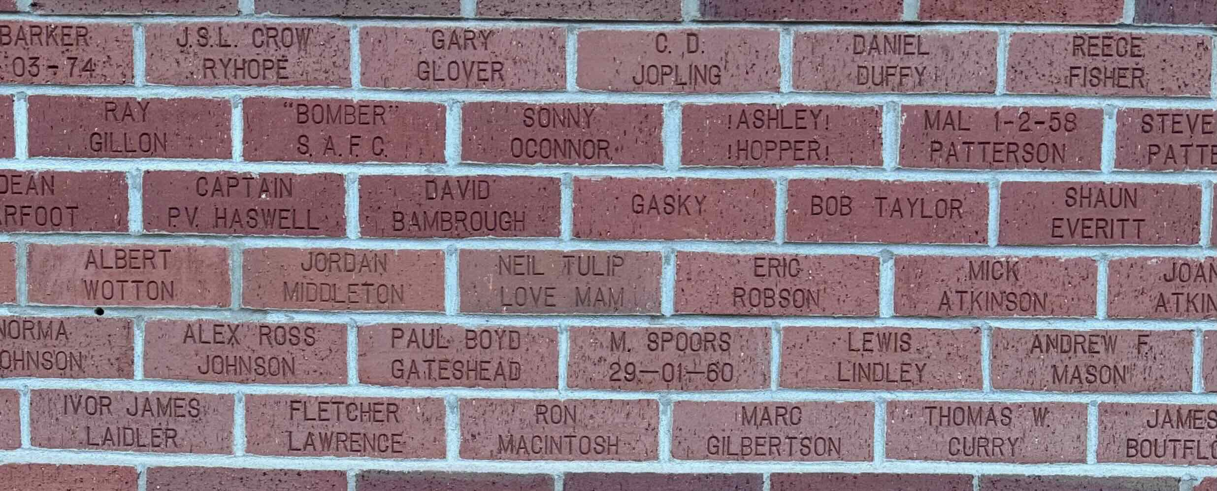 Image of brick for DANIEL DUFFY