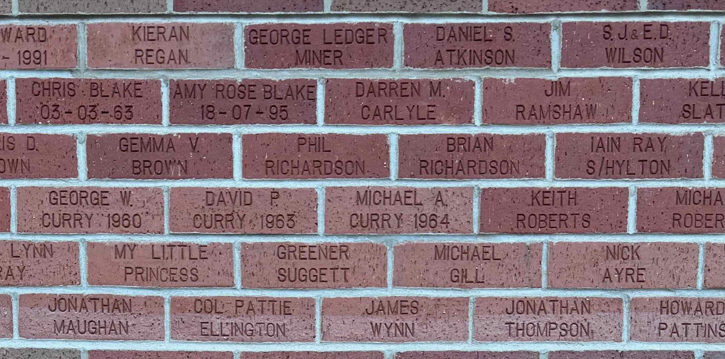 Image of brick for GEORGE W. CURRY 1960
