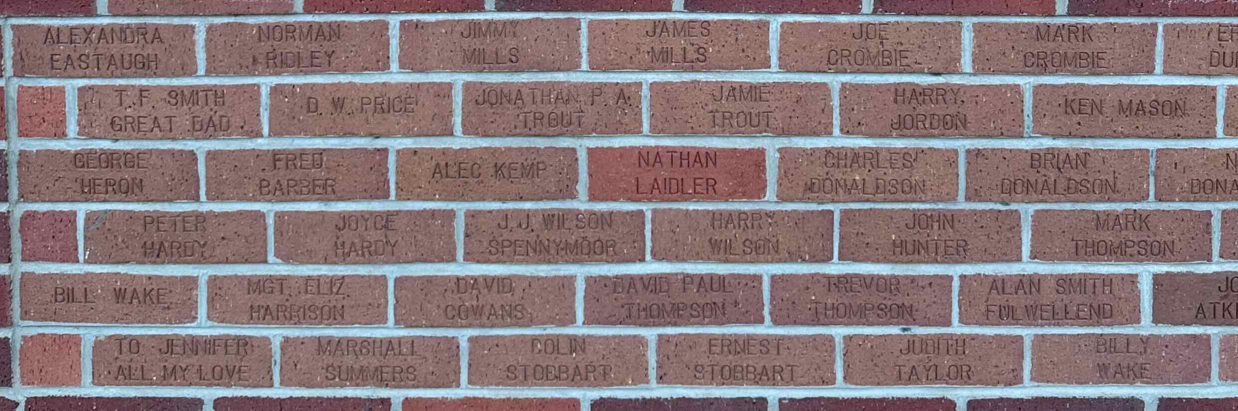 Image of brick for D.W. PRICE