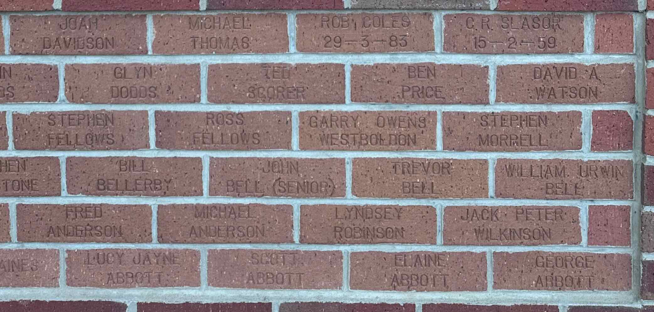 Image of brick for GLYN DODDS