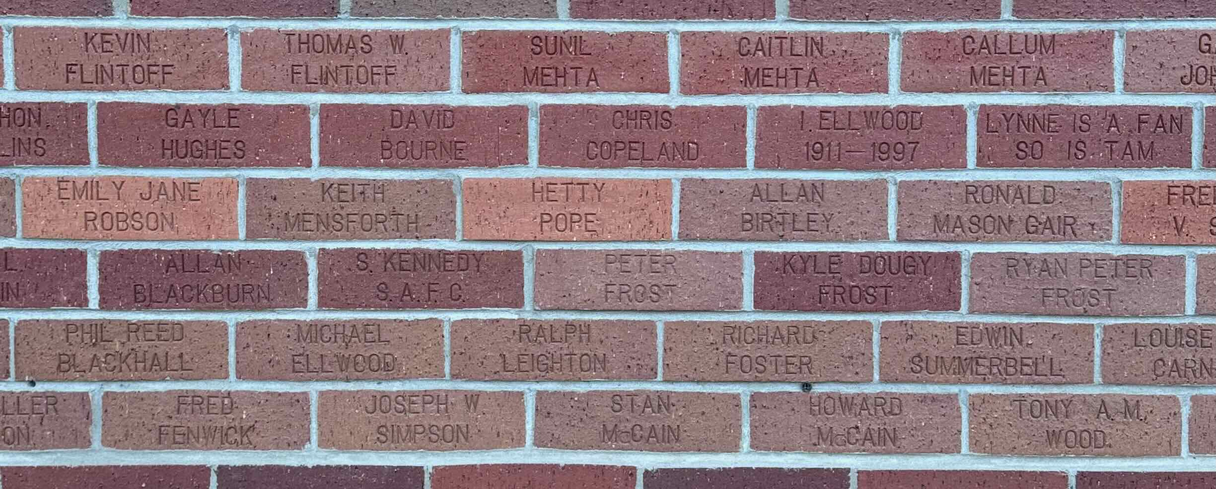 Image of brick for PETER FROST