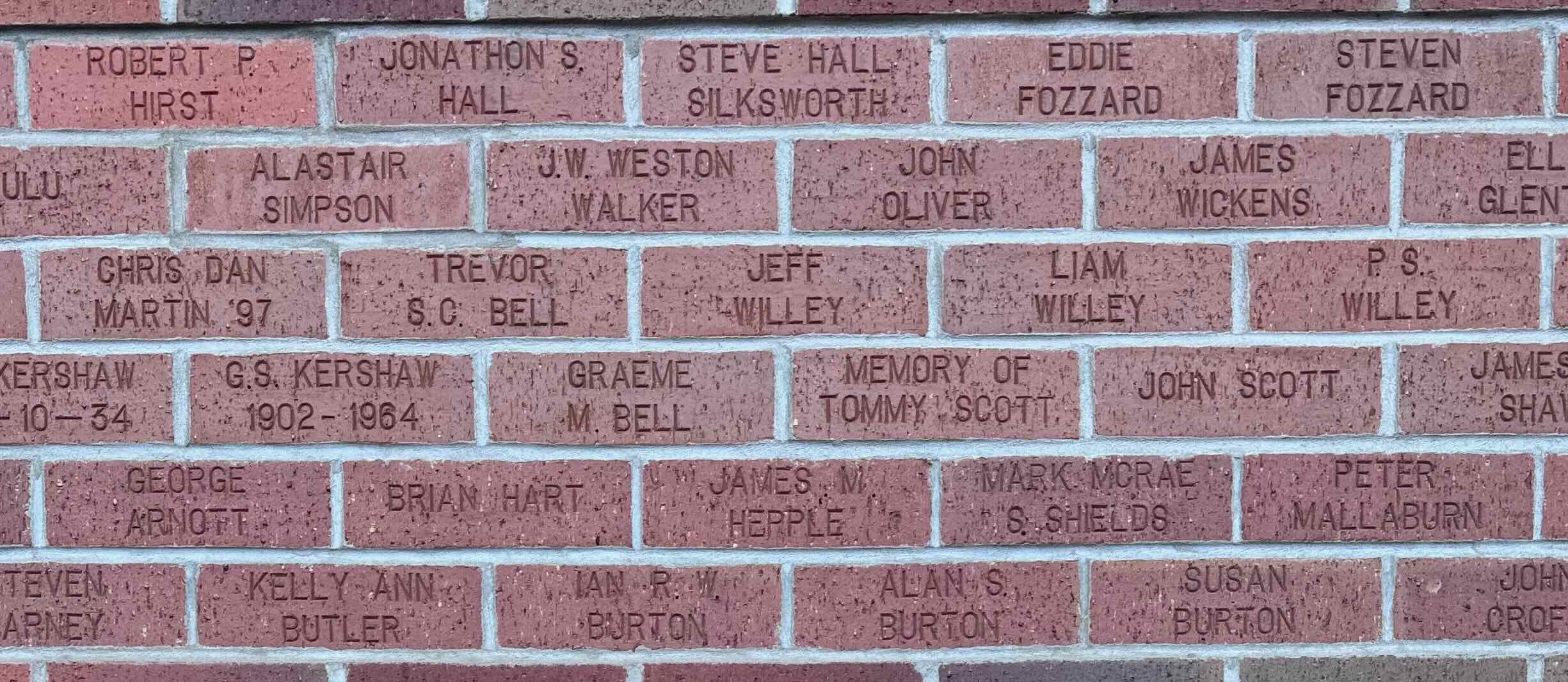 Image of brick for MARK MCRAE S. SHIELDS