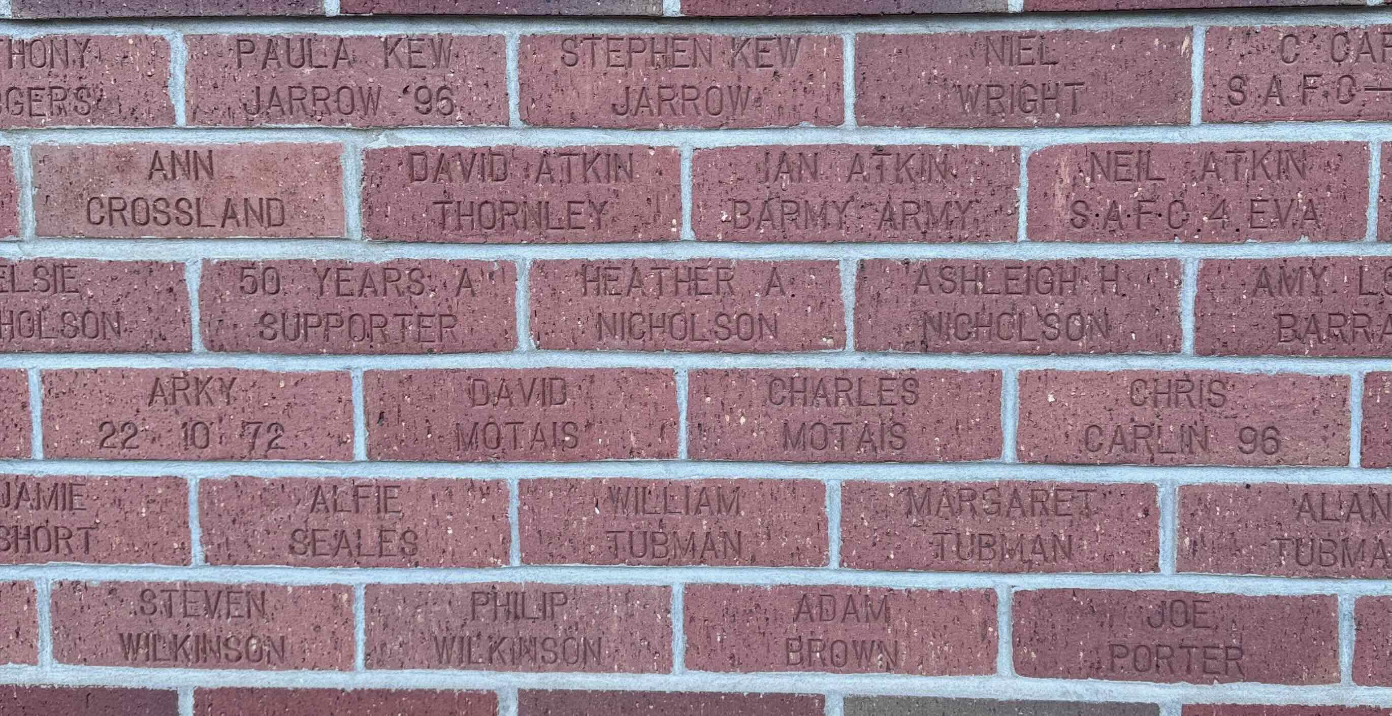 Image of brick for PAULA KEW JARROW '96