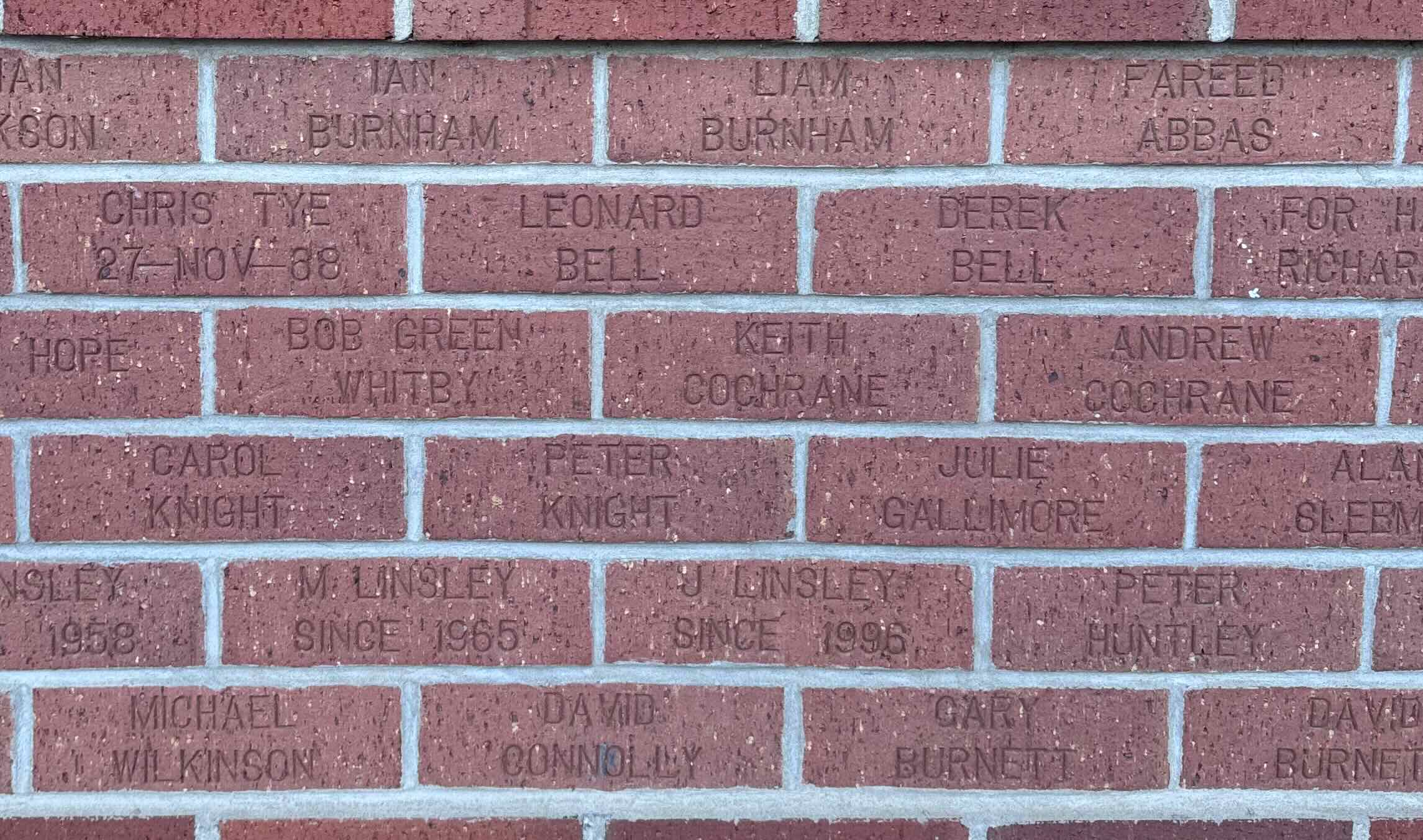 Image of brick for CHRIS TYE 27-NOV-88