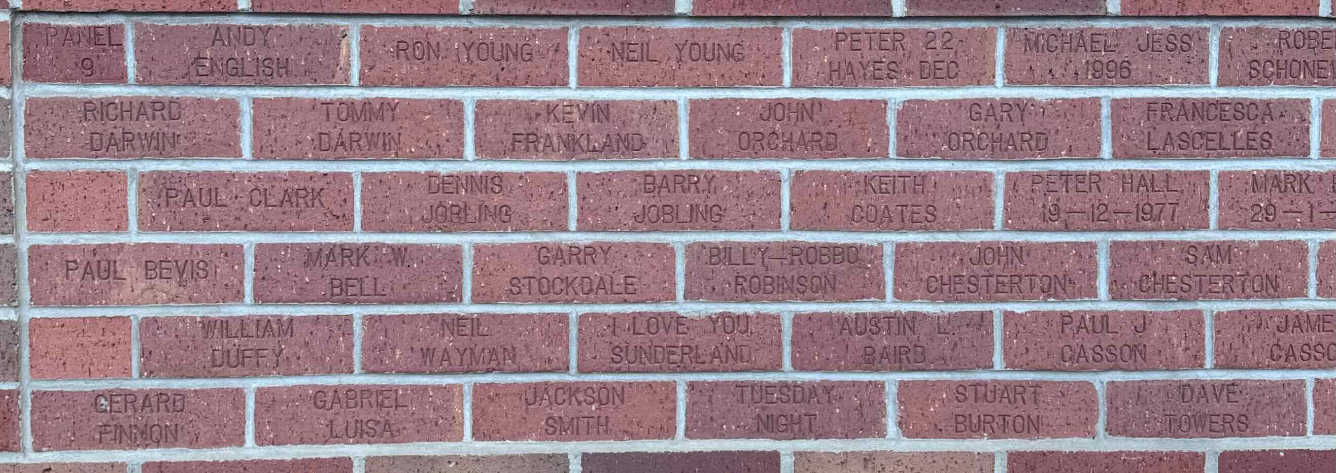Image of brick for PAUL BEVIS