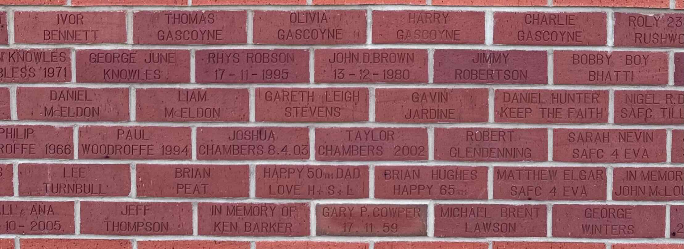 Image of brick for TAYLOR CHAMBERS 2002