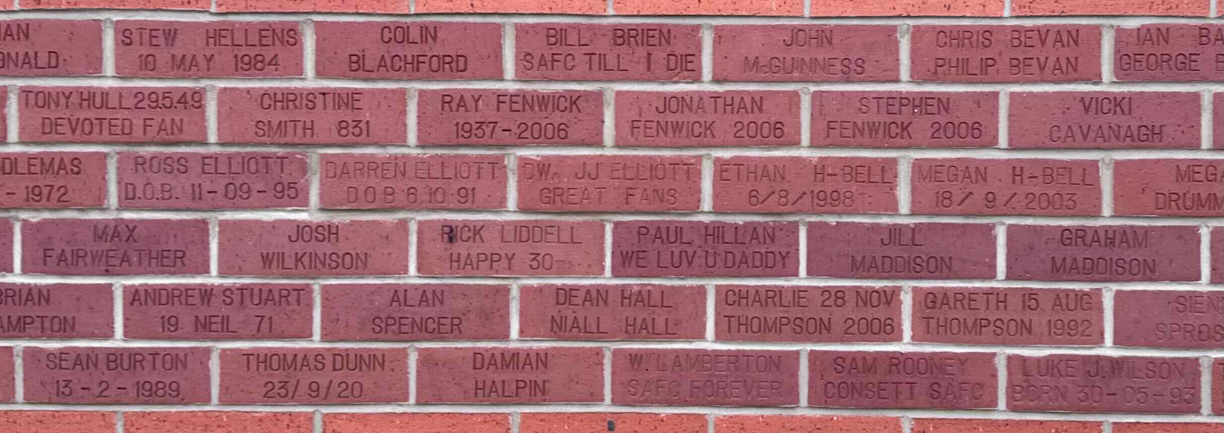 Image of brick for STEW HELLENS 10 MAY 1984