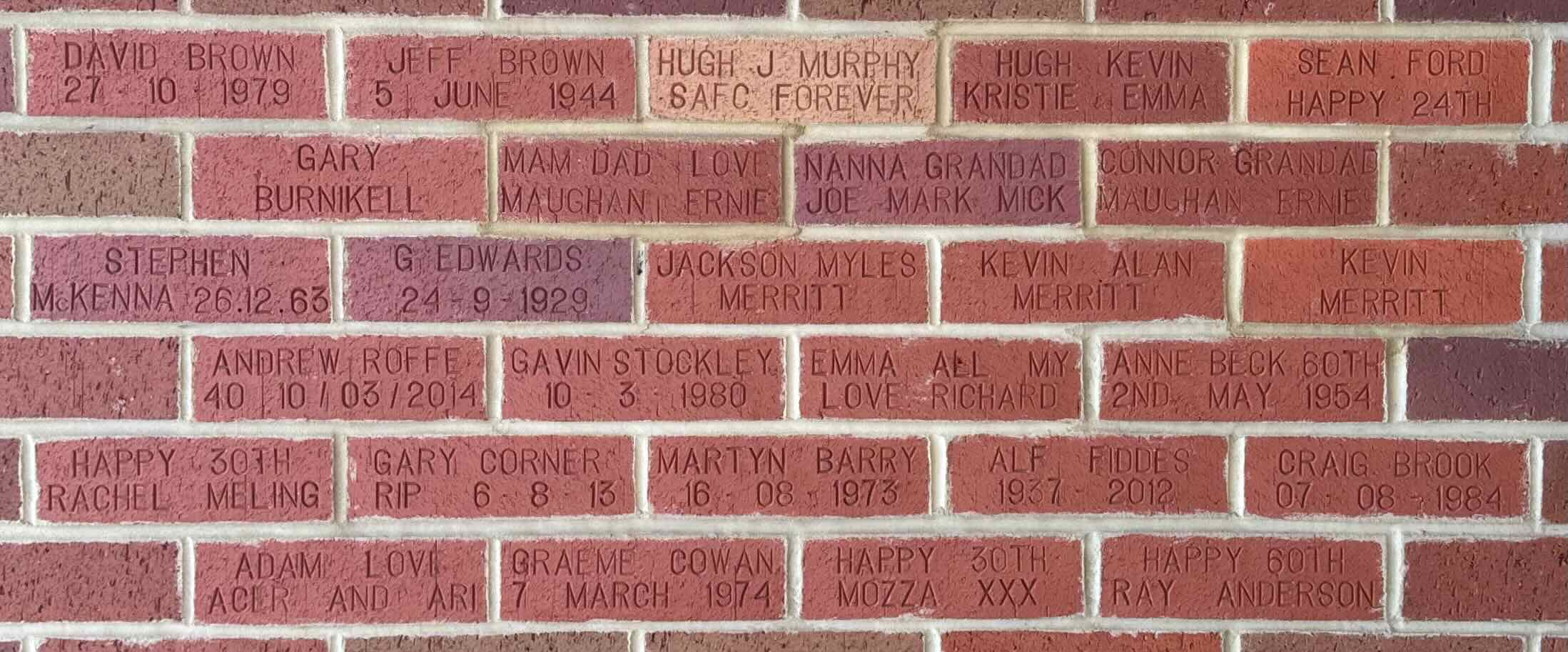 Image of brick for JEFF BROWN 5 JUNE 1944