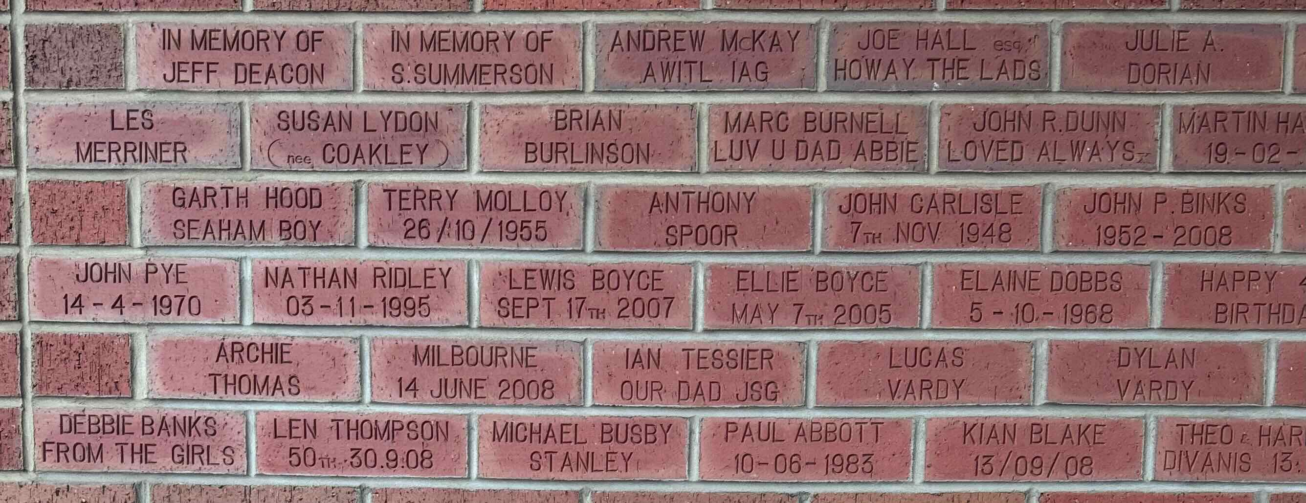 Image of brick for JULIE A. DORIAN