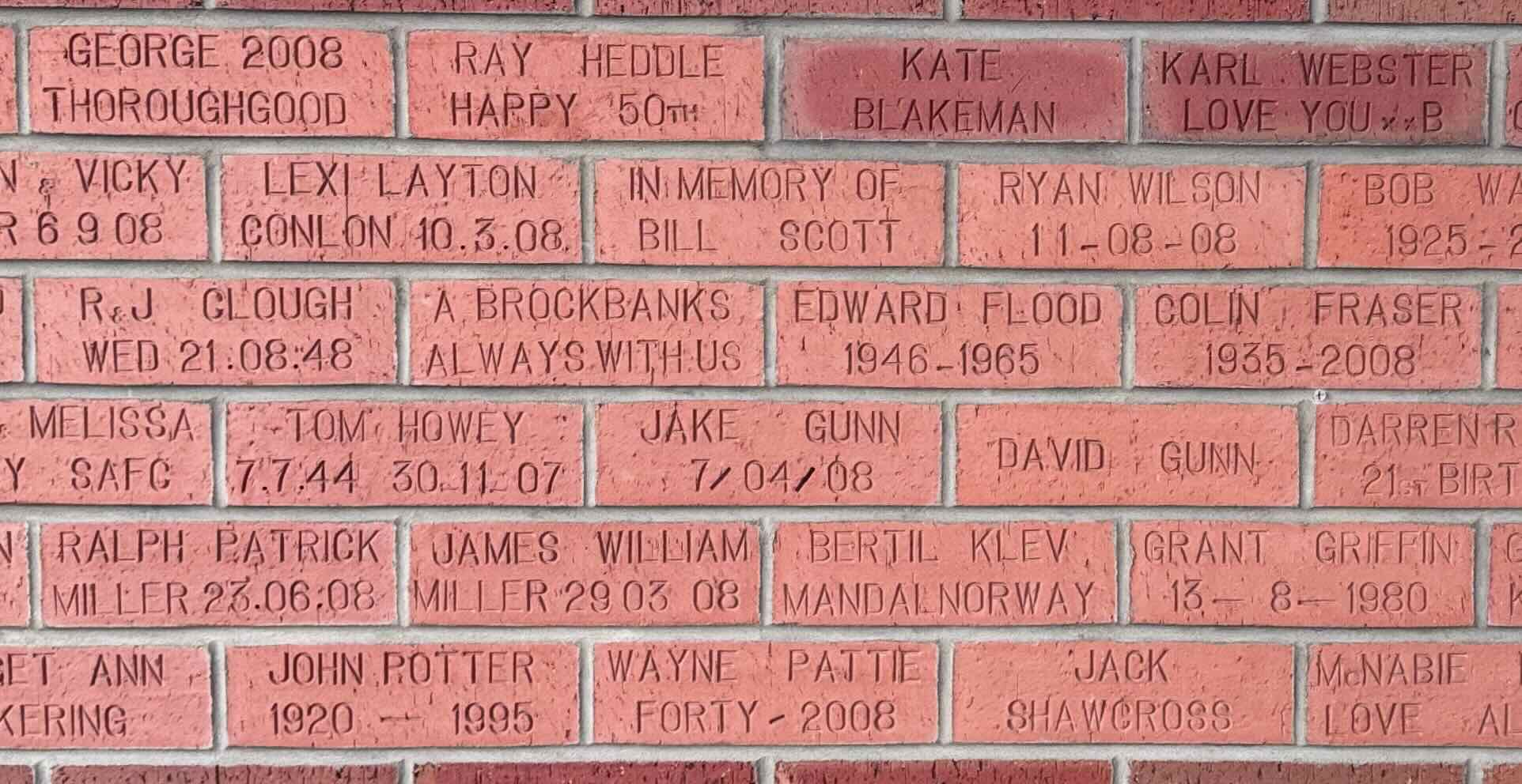 Image of brick for COLIN FRASER 1935-2008