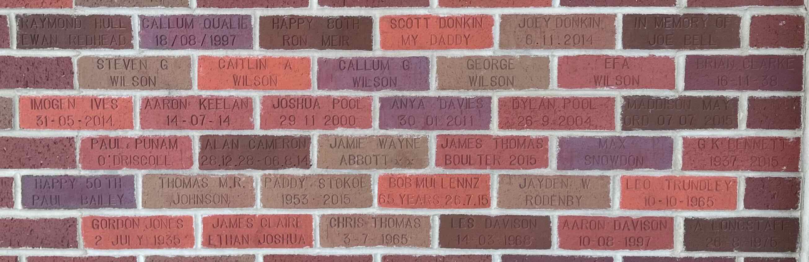 Image of brick for JOEY DONKIN 6.11.2014