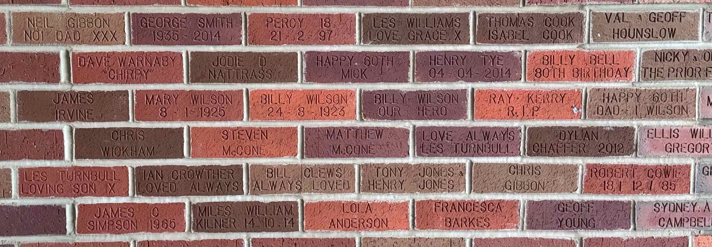 Image of brick for BILLY BELL 80TH BIRTHDAY