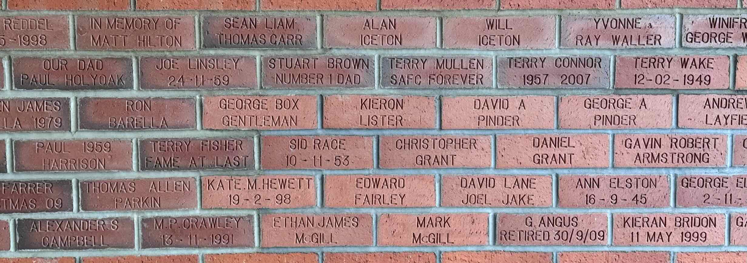Image of brick for IN MEMORY OF MATT HILTON