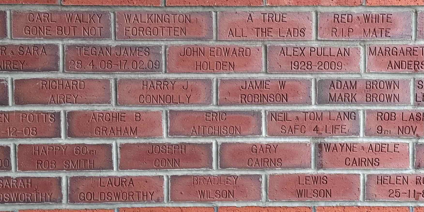 Image of brick for ALEX PULLAN 1928-2009