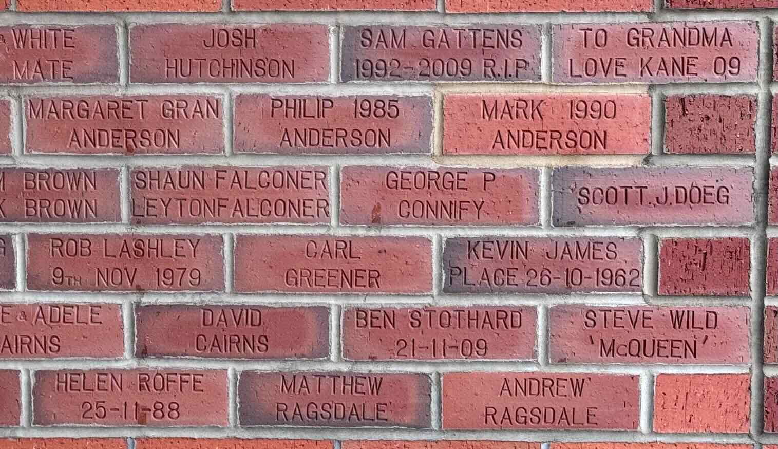 Image of brick for JOSH HUTCHINSON