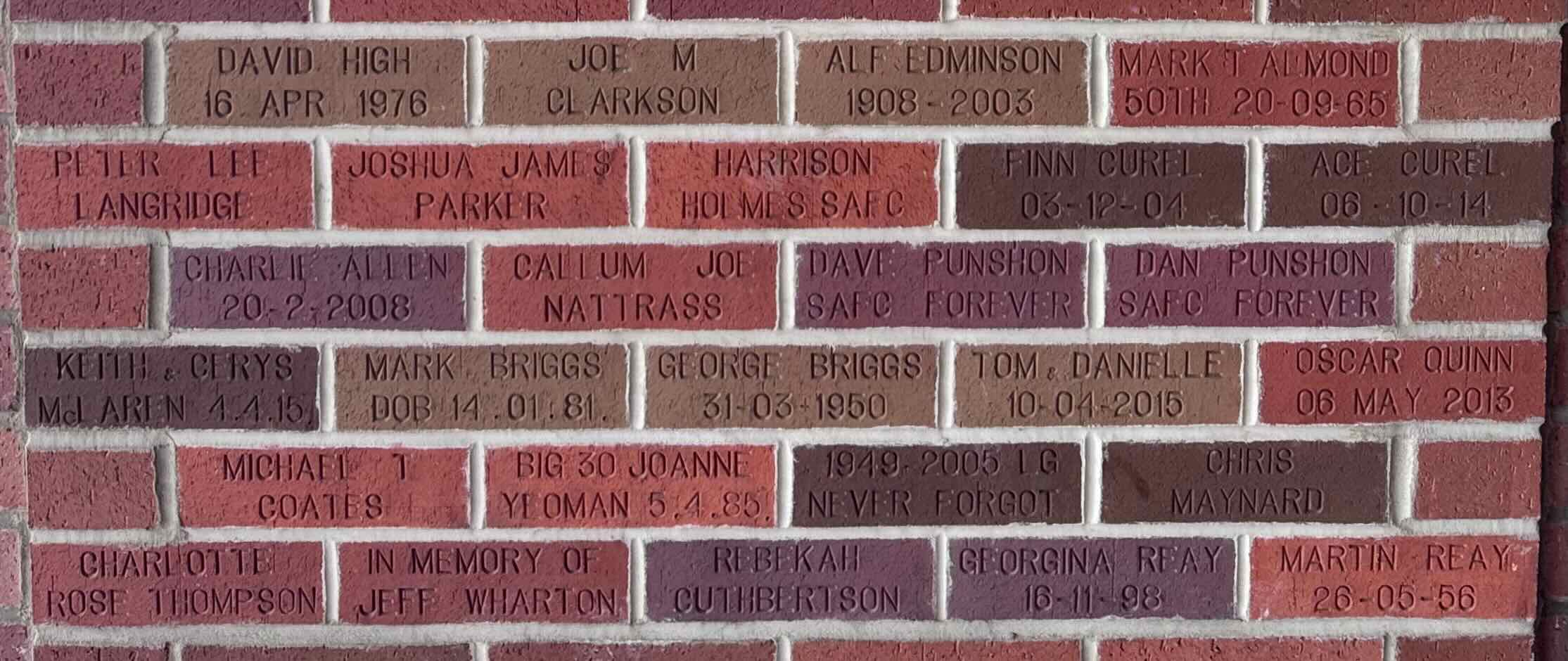 Image of brick for PETER LEE LANGRIDGE