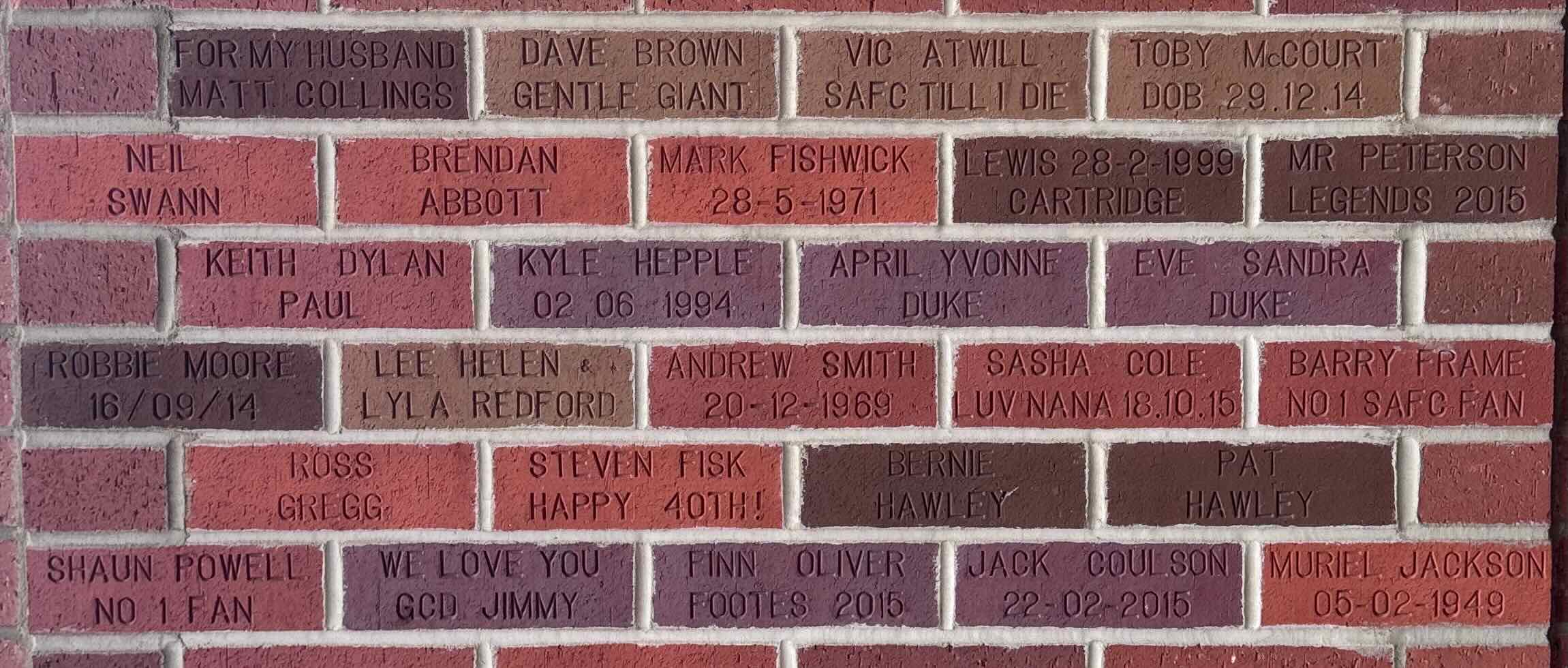 Image of brick for FOR MY HUSBAND MATT COLLINGS