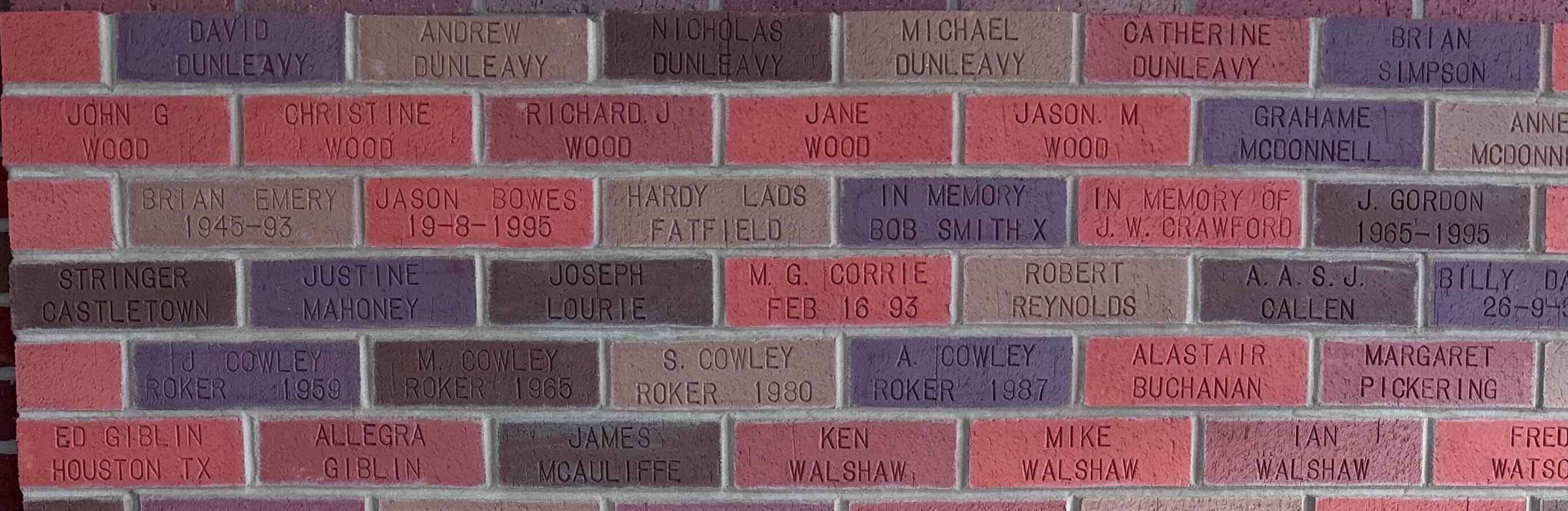 Image of brick for JOHN G WOOD